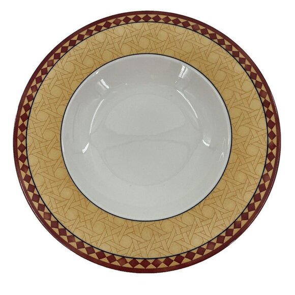 Villeroy & Boch Germany Switch Plantation One (1) SOUP BOWL 9 3/8" Safran - Picture 1 of 5